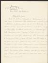 Letter from L. Paul-Dubois to Alice Stopford Green referencing the School of Irish Learning,