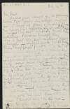 Letter from Hanna Sheehy-Skeffington to Eva Gore-Booth regarding Constance Markievicz and Irish politics,