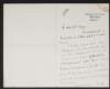 Letter from Richard Burdon Haldane to Alice Stopford Green regarding a postcard sent from Kuno Meyer to Green,