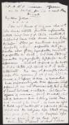 Letter from Stopford Augustus Brooke to John Richard Green discussing religion,