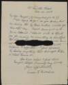 Partial letter from Susan L. Mitchell to Margot Chenevix Trench regarding a gift received,