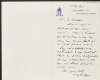 Letter from William G. Goff to John Redmond thanking him for his assistance,
