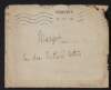 Envelope with inscription 'Margot. Her dear Father's letters',