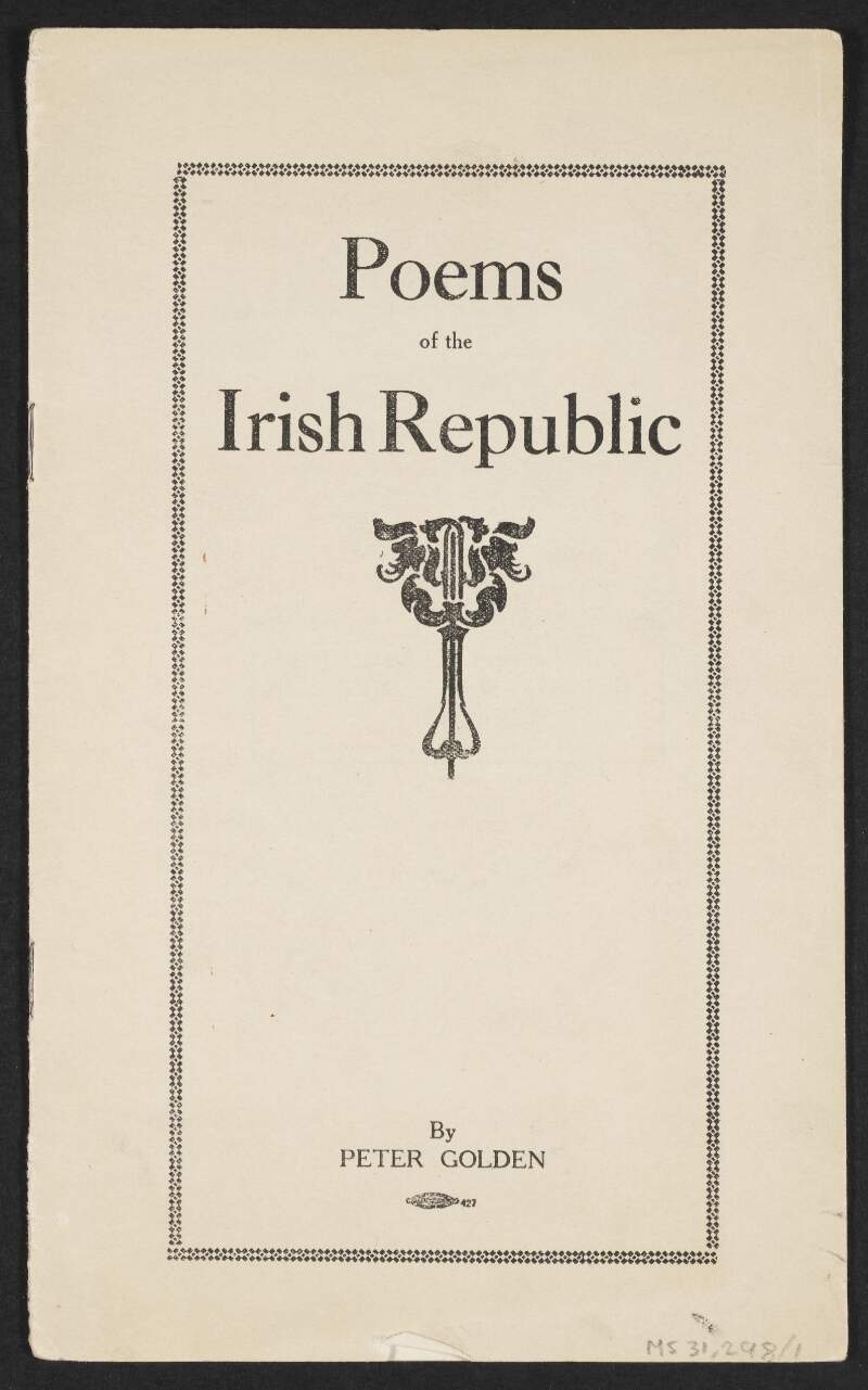 Poems of the Irish Republic