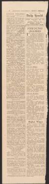 Newspaper clippings from the 'Daily Herald',