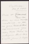 Letter from Patrick M. Furlong to John Redmond regarding terms presented to tenants,