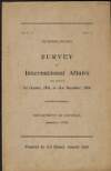 File titled Survey of International Affairs for period 1st October 1934 to 31st December 1934,