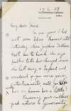 Letter from T. M. Healy, 72 Courtfield Gardens, S.W.5. London, to Sir Max Aitken regarding a lunch he had with old friends,