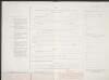 Memorandum and blank declaration form concerning an application for a passport,
