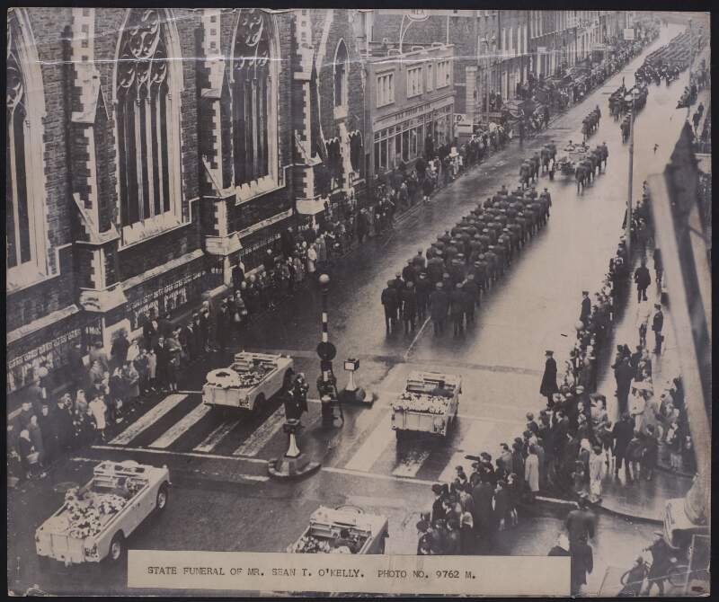 State funeral of Mr. Seán T. O'Kelly