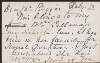 Letter from Kathleen M. Fanning, Ardmore, Fingal, Dublin, to Francis Joseph Bigger regarding rosary beads belonging to her sister-in-law,