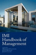 IMI handbook of management /