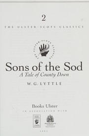 Sons of the sod : a tale of County Down /