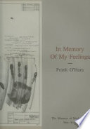 In memory of my feelings : a selection of poems /