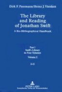 The Library and reading of Jonathan Swift : a bio-bibliographical Handbook /
