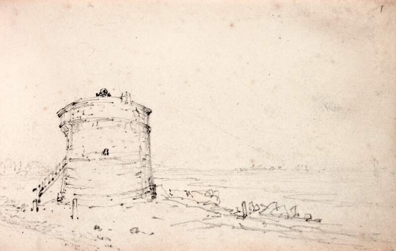 [The martello tower at Sandymount, County Dublin]