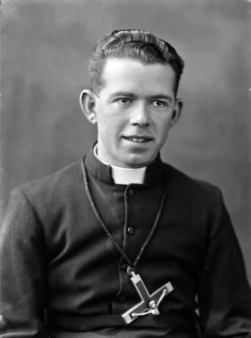 [Rev. Kennedy, half-length portrait]