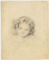 [Head of a young girl]