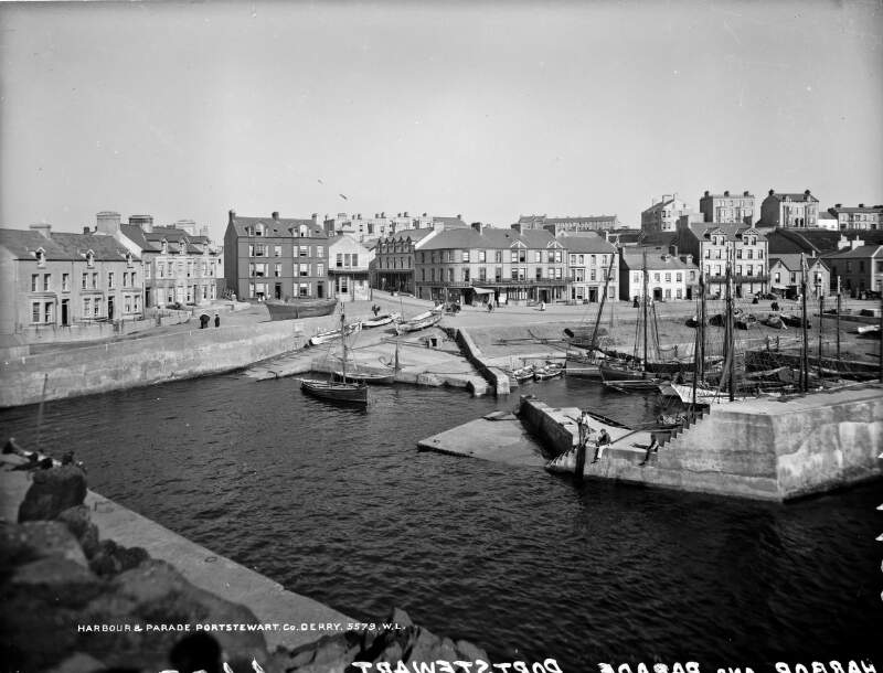 Harbour & parade, Portstewart, Co. Derry