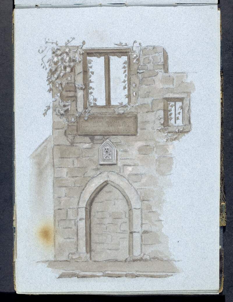 [Lynch's memorial window on the north side of the Church of St. Nicholas Collegiate Church, Galway, Ireland]