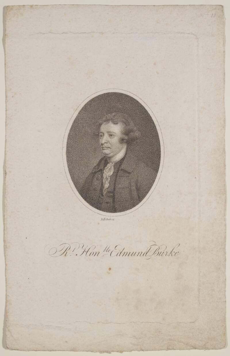 Rt. Honble. Edmund Burke