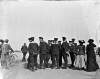 [Sailors standing near the seafront in Kingstown]