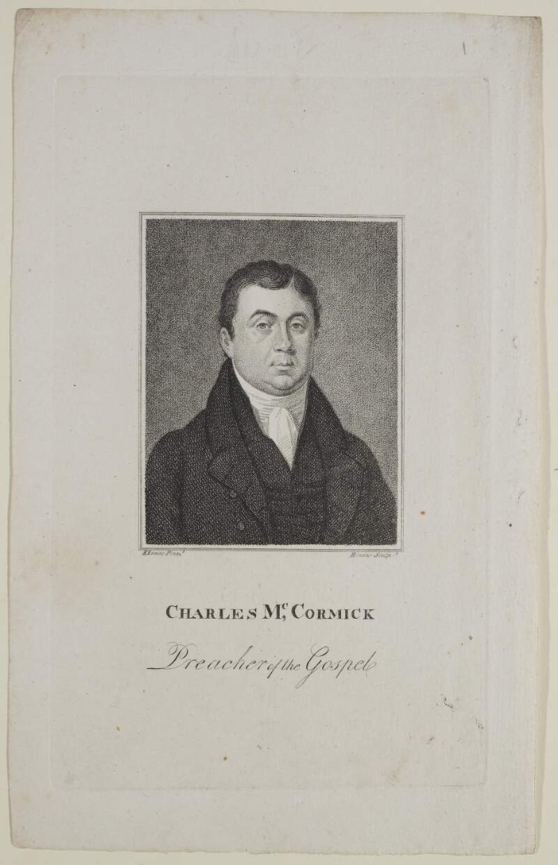 Charles McCormick Preacher of the Gospel