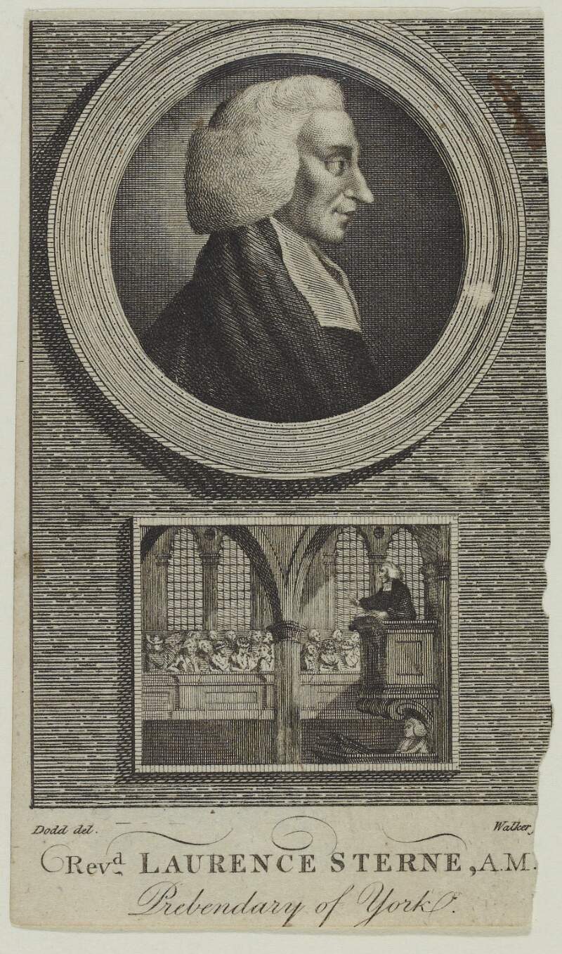 Revd. Laurence Sterne, A.M. Rebendary of York.