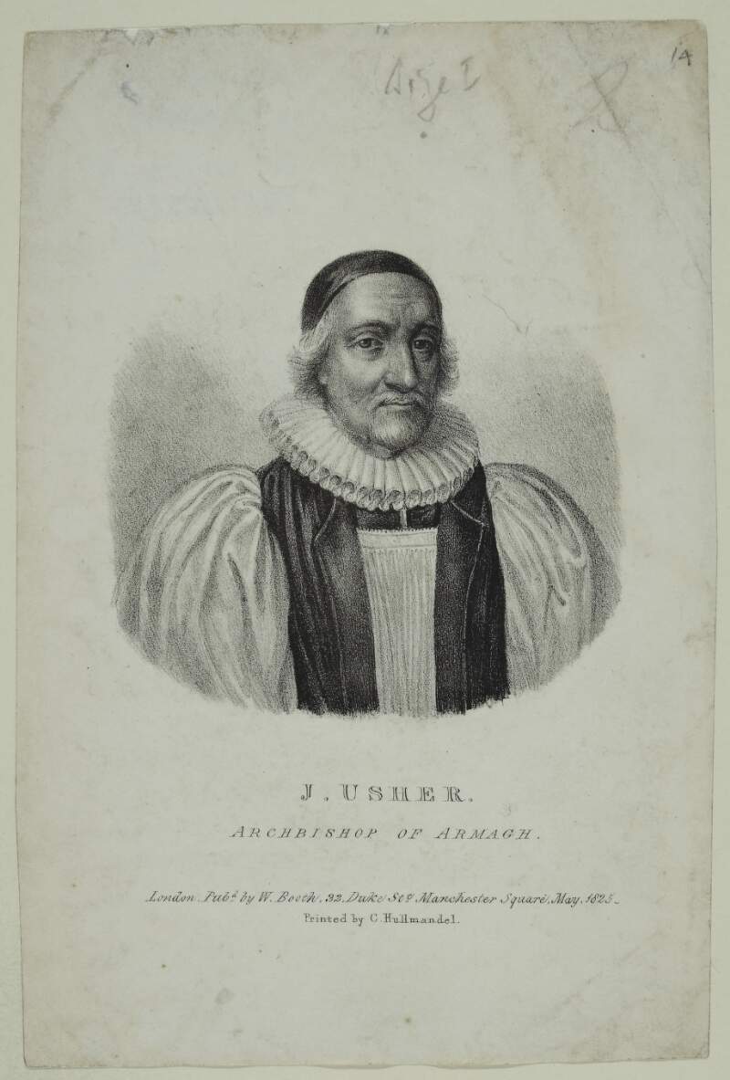 J. Usher. Archbishop of Armagh.