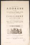 The humble address of the Lords spiritual and temporal in Parliament assembled, to His Excellency Hugh, Earl of Northumberland, Lord Lieutenant General, and General Governour of Ireland. ...