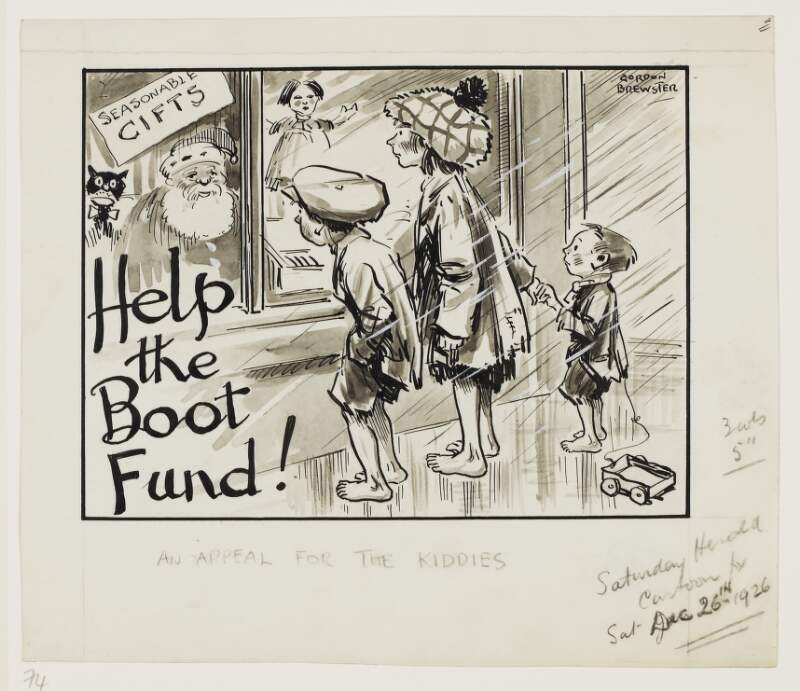 An appeal for the kiddies : Help the Boot Fund! /