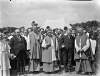 [Catholic Emancipation centenary celebrations. W.T. Cosgrave with bishops in the Phoenix Park, Dublin]