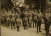 [National Army staff officers standing in line at funeral procession of Michael Collins, Commander-in-Chief]