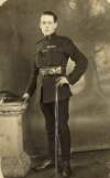 [Possibly Benjamin J. Vaughan, photographed in uniform of RIC Temporary Constable : full length portrait]