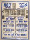 Abbey Theatre : Mme. Fanny Waxman and her Yiddish repertory company.