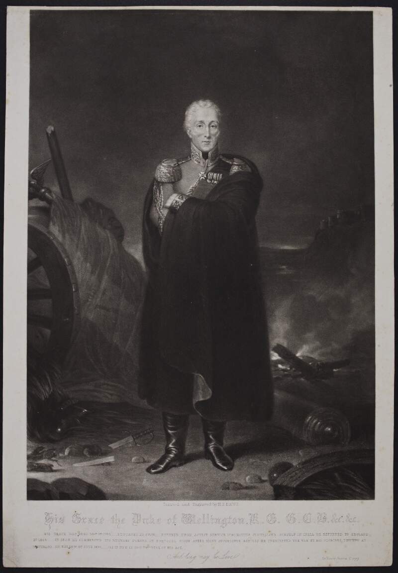 His Grace the Duke of Wellington, K.G., G.C.B., &c. &c.