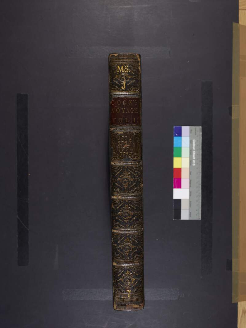 A journal of the proceeding of His Majesty's sloop the Resolution in a voyage on discoveries towards the South Pole and round the world by Captain James Cook 1772, 3, 4 and 5. [Volume 1].