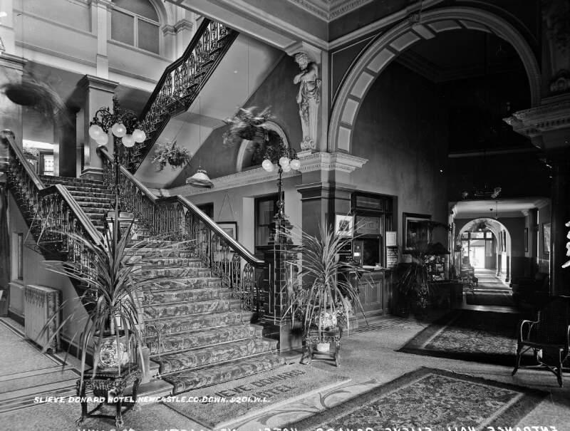 Slieve Donard Hotel, Interior, Newcastle, Co. Down