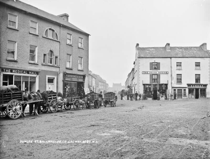 Main Street and Dunlo Street, Ballinasloe, Co. Galway