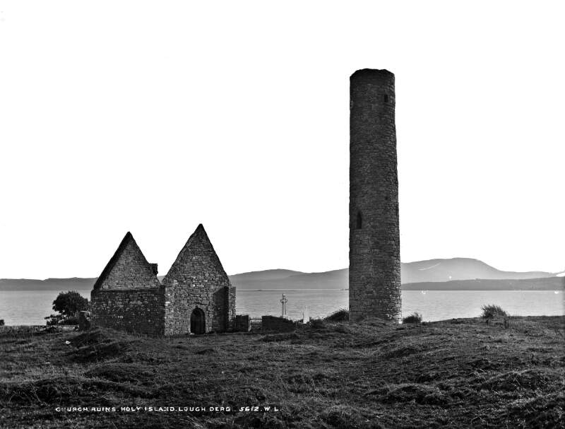 Church Ruins, Holy Island, Lough Derg, Co. Clare