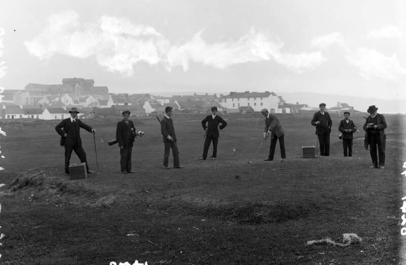 Golfing, Lahinch, Co. Clare