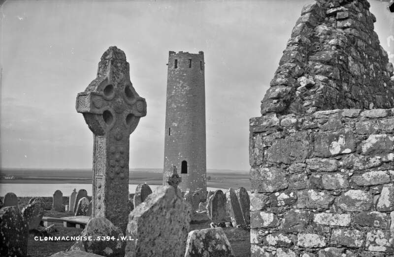 Antiquities, Clonmacnoise, Co. Offaly