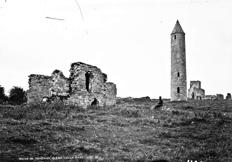 Devenish Island Ruins, Lower Lough Erne, Co. Fermanagh