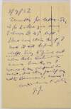 Postcard : from James Joyce, [Feldkirch] to Paul Léon,
