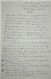 Letter : from James Joyce, Villa Connemara (ancienne Villa Maria Madeleine), Avenue Docteur Sicard, Villers to Paul Léon,