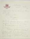 Letter : from James Joyce, Hôtel des Trois Rois, Basle to Paul Léon,