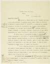 Letter : from James Joyce to Sen. conte Giuseppe Della Gherardesca, Mayor of Florence,