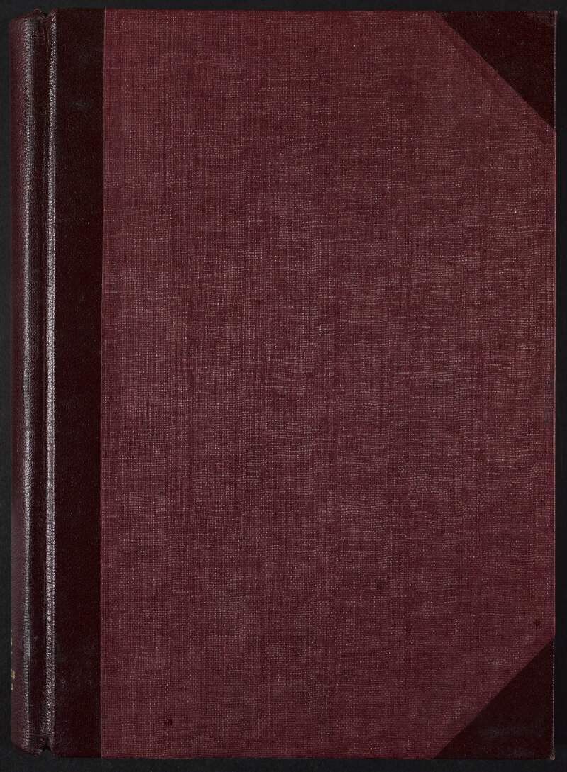 II.iii.5. Notebook, containing manuscript drafts of Heaney's essays 'Sounding Auden' and 'The Government of the Tongue',