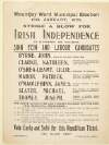 Mountjoy Ward Municipal Election 15th January 1920 : strike a blow for Irish independence by supporting the following Sinn Fein and Labour candidates ... vote early and solid for this republican ticket. /