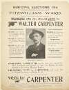 Municipal elections 1914, Fitzwilliam Ward : reasons why you should vote for Walter Carpenter /